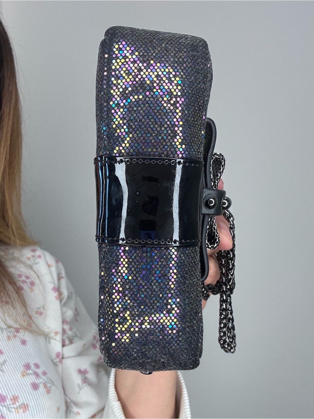 Christian Louboutin Sweet Charity rainbow glitter with Entrupy and dust bag - Picture 10 of 16